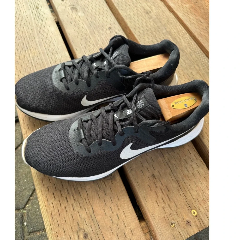 Nike Revolution 6 Next Nature Mens 11.5 Black Good Running Shoes DC3728-003